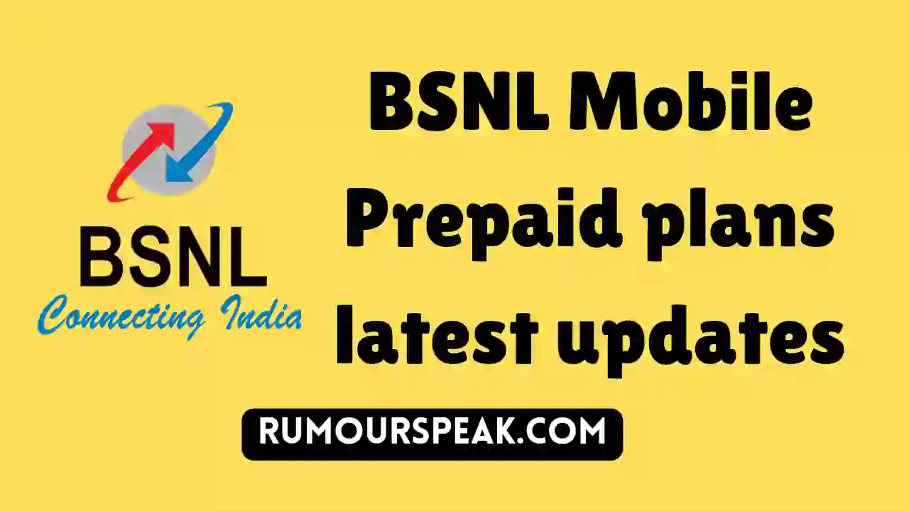 bsnl prepaid plans